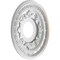 Ekena Millwork Baltimore PVC Ceiling Medallion (Canopies up to 5 1/4"), 13"OD x 3 1/2"ID x 3/4"P, Bright Coat Gold CMP13BABGL - alternate 4